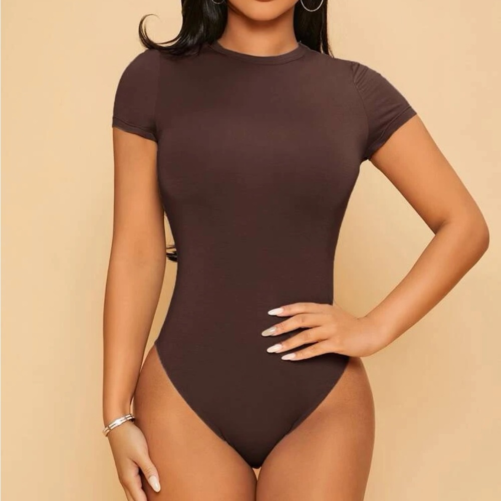 Petite slim fit bodysuit